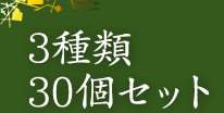 3種類30個セット