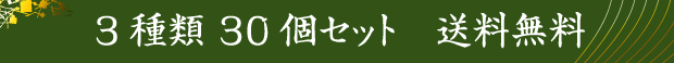 3種類 30個セット　送料込